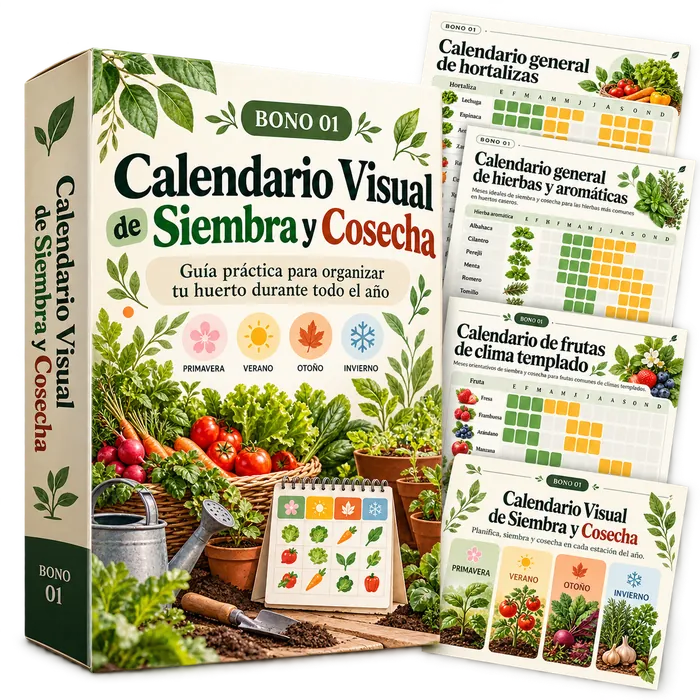 Bono 01 - Calendario Visual de Siembra y Cosecha