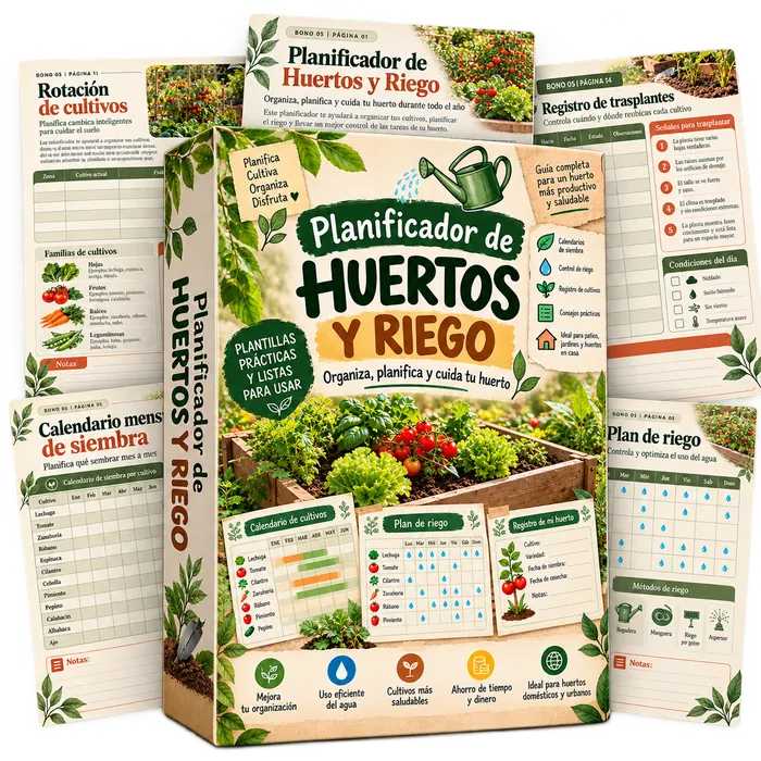 Bono 05 - Planificador de Huertos y Riego